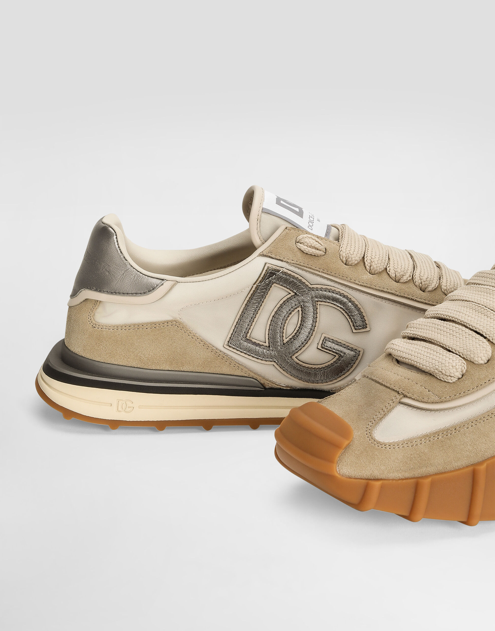 DG athletic fabric sneakers in Multicolor for Men | Dolce&Gabbana®