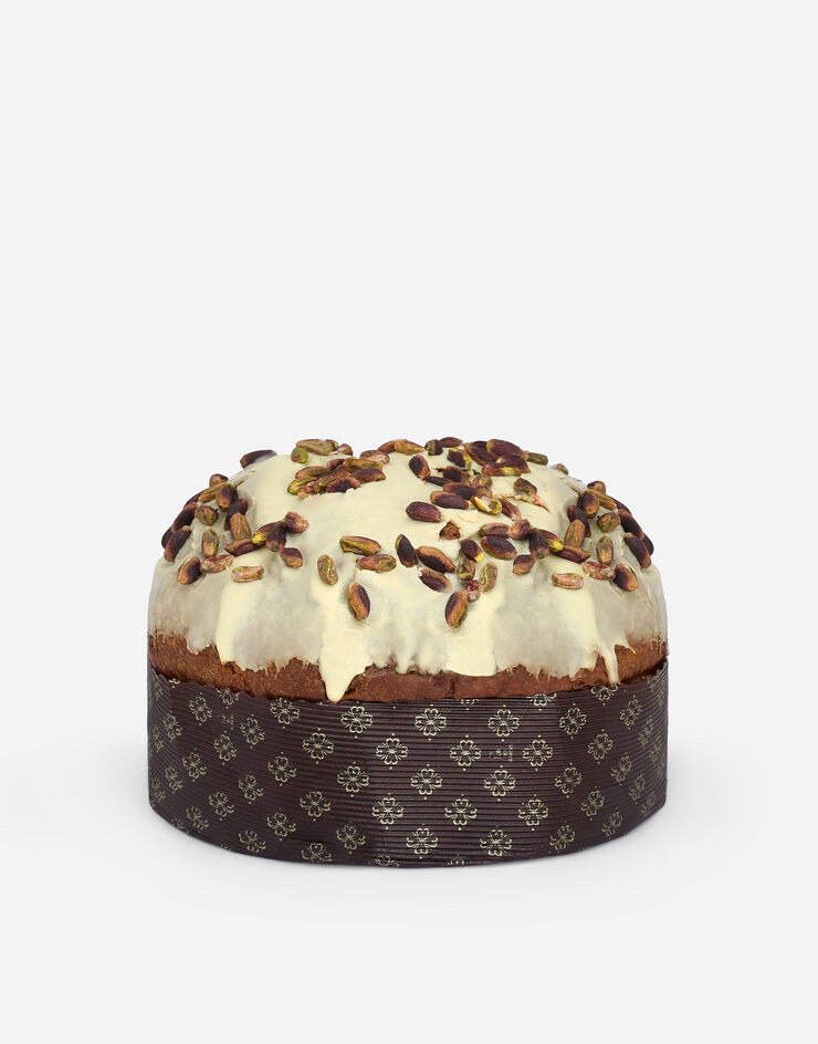 Dolce & Gabbana PANETTONE AL PISTACCHIO DI SICILIA. CON CREMA DI PISTACCHIO MORBIDA DA SPALMARE Vert PN0501GRE20