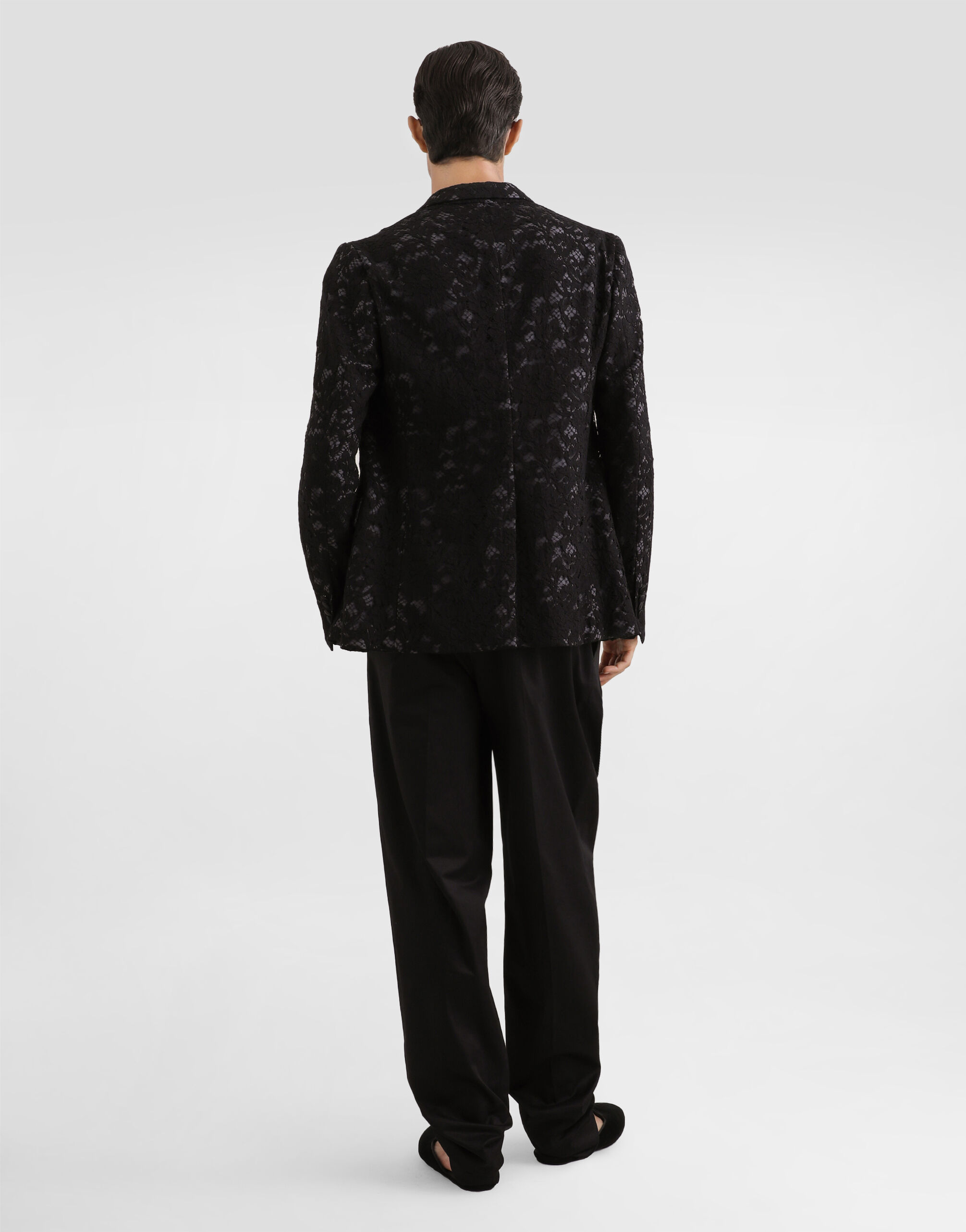 Multicolorのメンズ レース ダブルブレスト ジャケット | Dolce&Gabbana®
