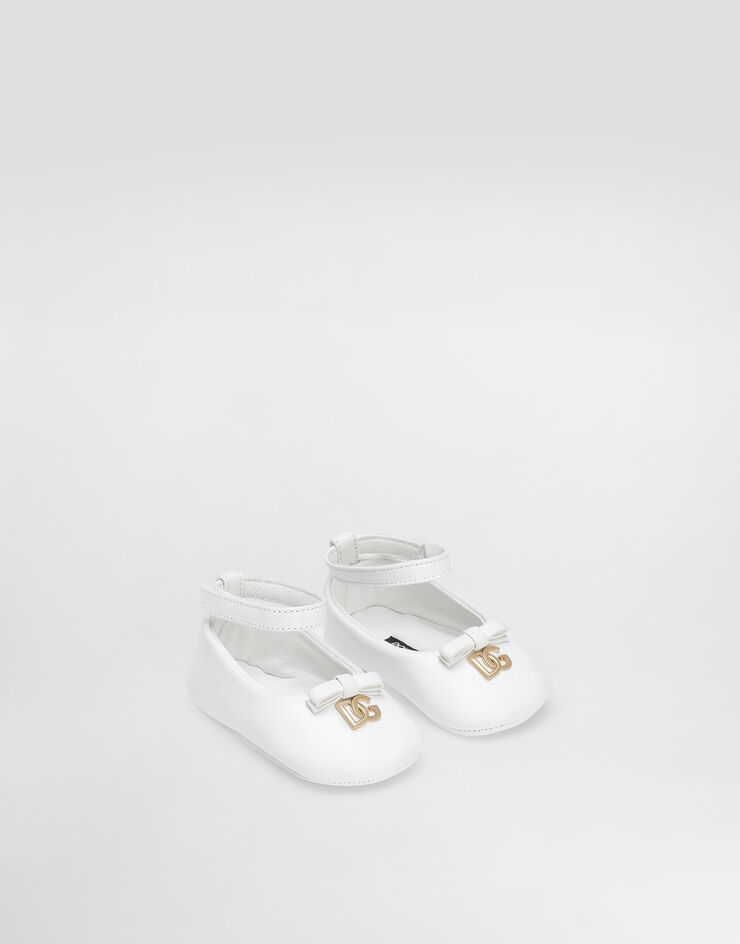 Dolce & Gabbana Nappa leather ballet flats White DK0065AB793