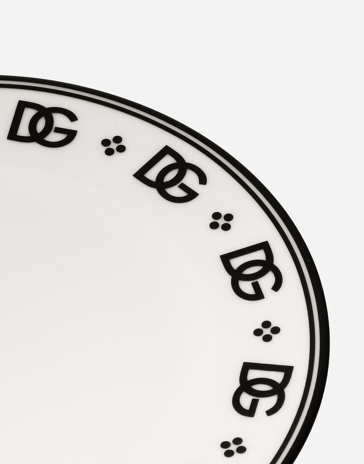 Dolce & Gabbana Set 2 Porcelain Bread Plates Multicolor TC0S02TCALH
