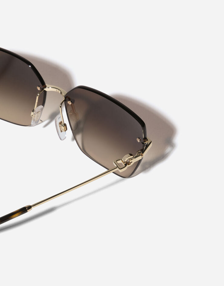 Dolce & Gabbana DG Flip Sunglasses Havana VG2321VM213