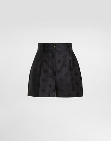 Dolce & Gabbana Matelassé jacquard trousers Black FTC9GTGDCSR