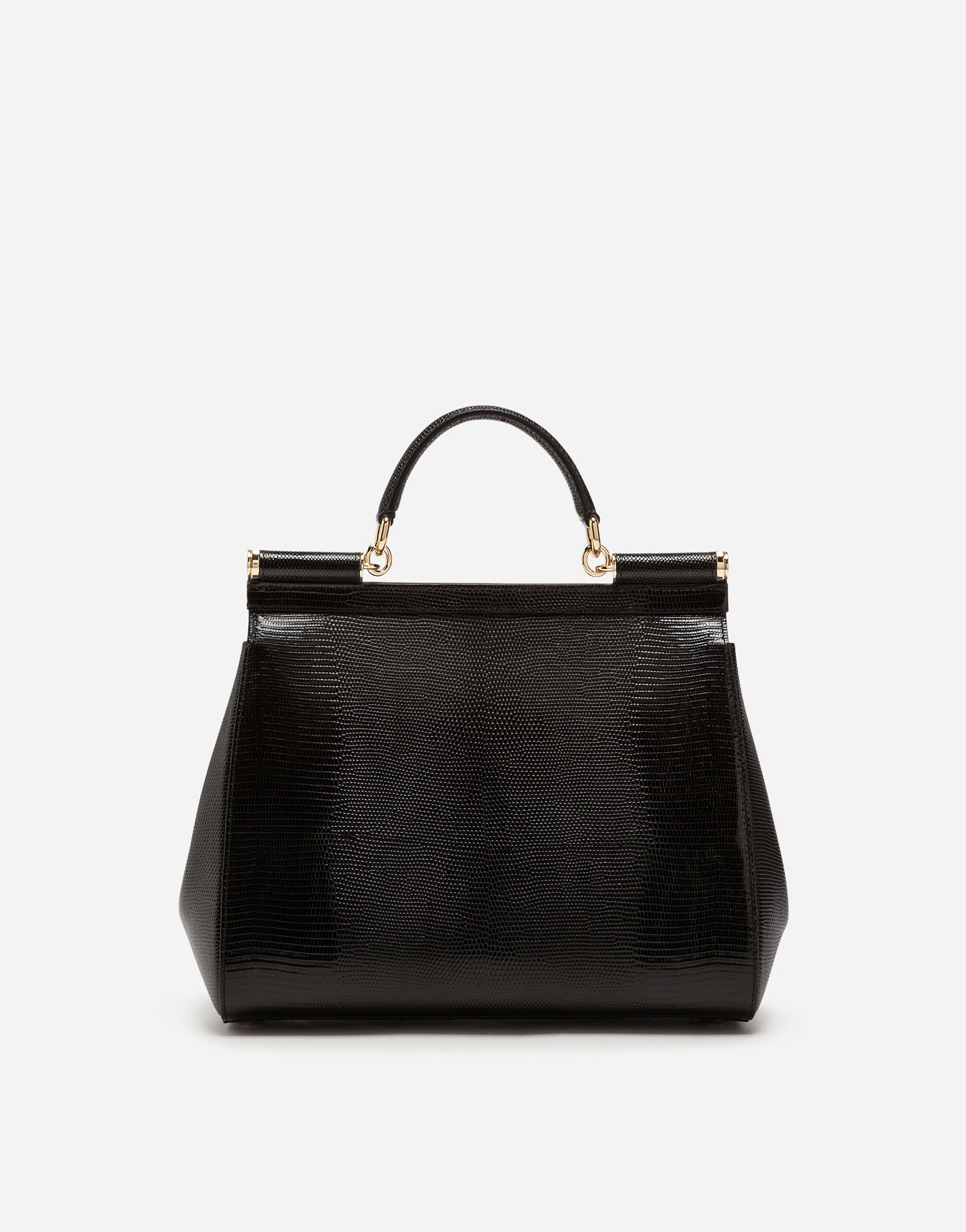 ドルチェ＆ガッバーナ◆Small calfskin sicily bag iguana-print Iguana Print Sicily Bag - Women's Bags | Dolce&Gabbana