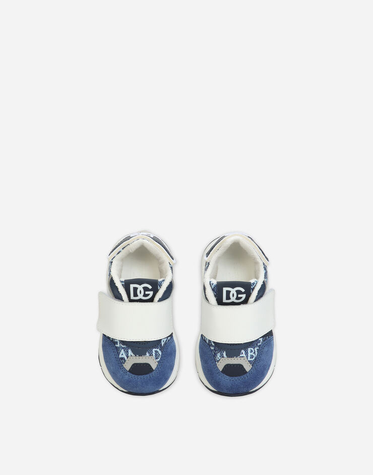 Dolce&Gabbana Mixed-material Air Master sneakers Denim DN0191AP860