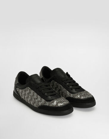 Dolce & Gabbana 라인스톤 장식 생트로페 라이트 스니커즈 Multicolor CS2379A0149