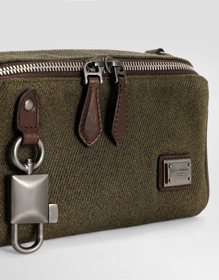 Dolce & Gabbana Lock fabric crossbody bag Multicolor BM2446AY717