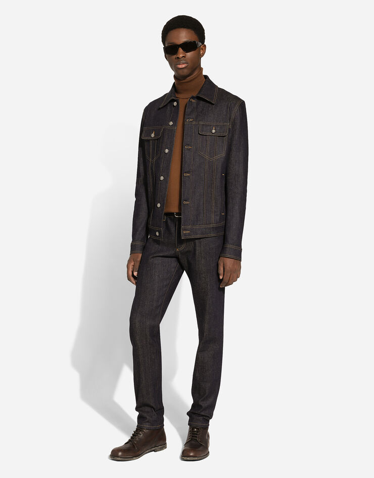 Dolce & Gabbana جينز دنيم مرن بقصة ضيقة متعدد الألوان GY07CDG8LN3