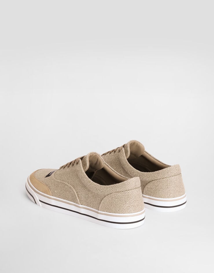 Dolce & Gabbana Sneakers DG Sailing en lin Multicolor CS2399A0353