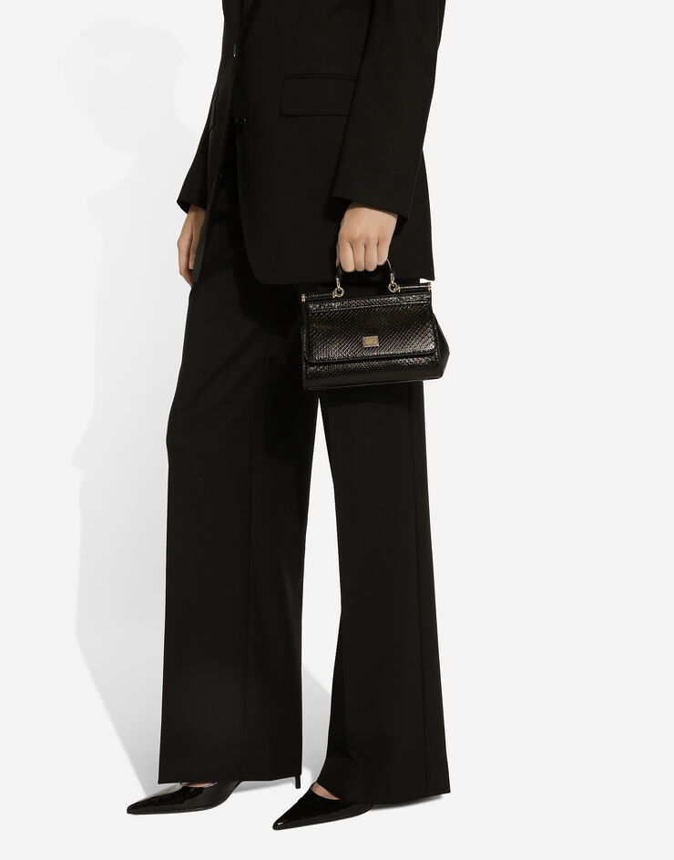 Dolce & Gabbana Sicily 小号手袋 黑 BB7116A2111