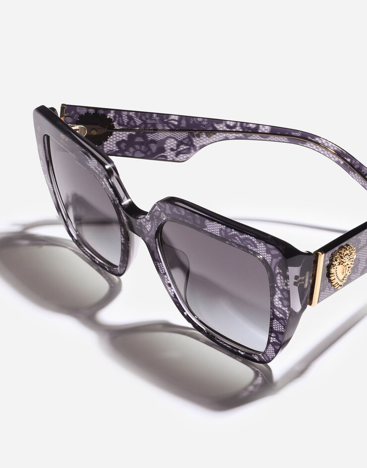 Dolce & Gabbana Devotion Sunglasses Dolce & Gabbana Devotion Sunglasses Print black lace VG453AVP18G