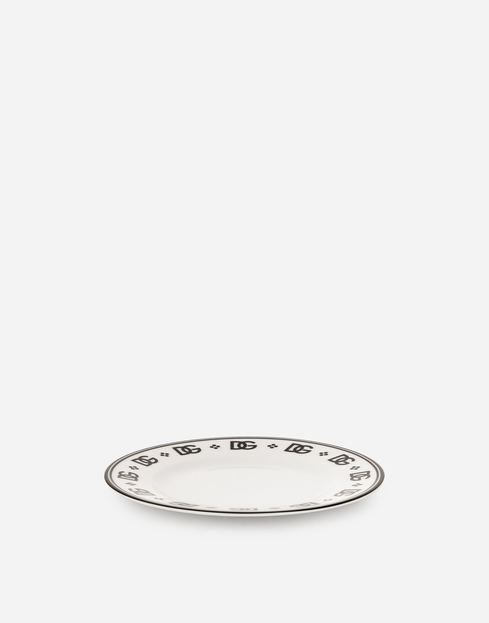 マルチカラー ブレッドプレート ポーセリン 2枚セット | Dolce&Gabbana®