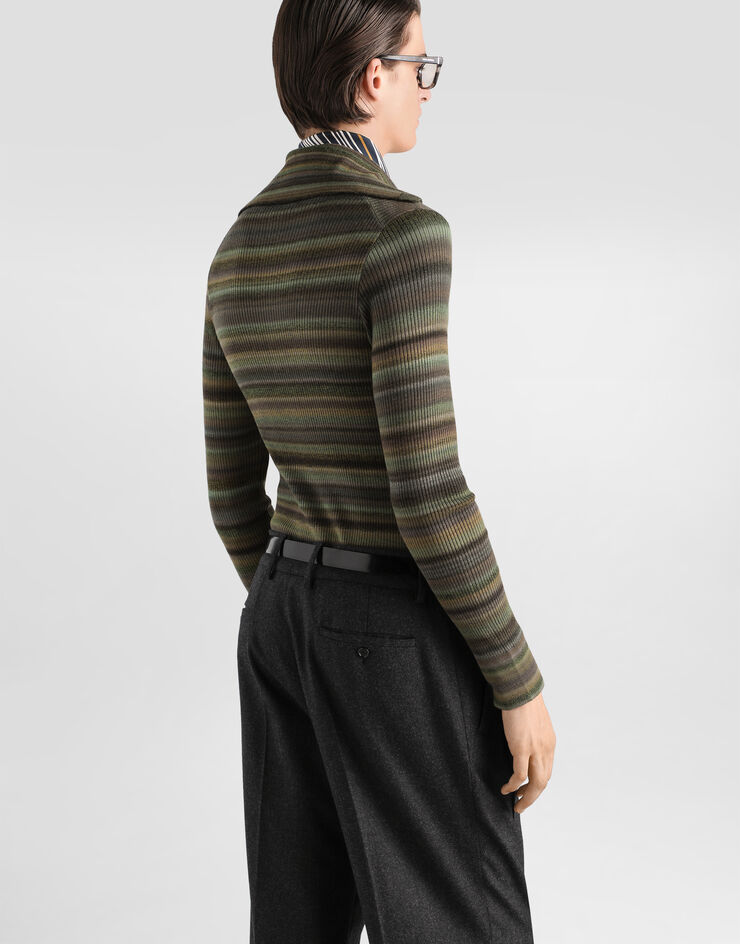 Dolce & Gabbana Ribbed wool cardigan  GXVBCTJDVL2