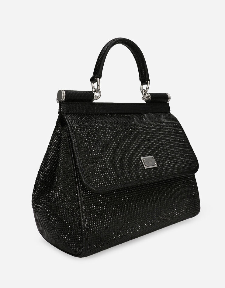 Dolce & Gabbana Bolso de mano Sicily mediano Negro BB6003AN154