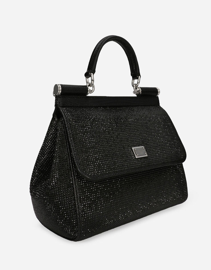 Dolce & Gabbana Medium Sicily handbag Black BB6003AN154