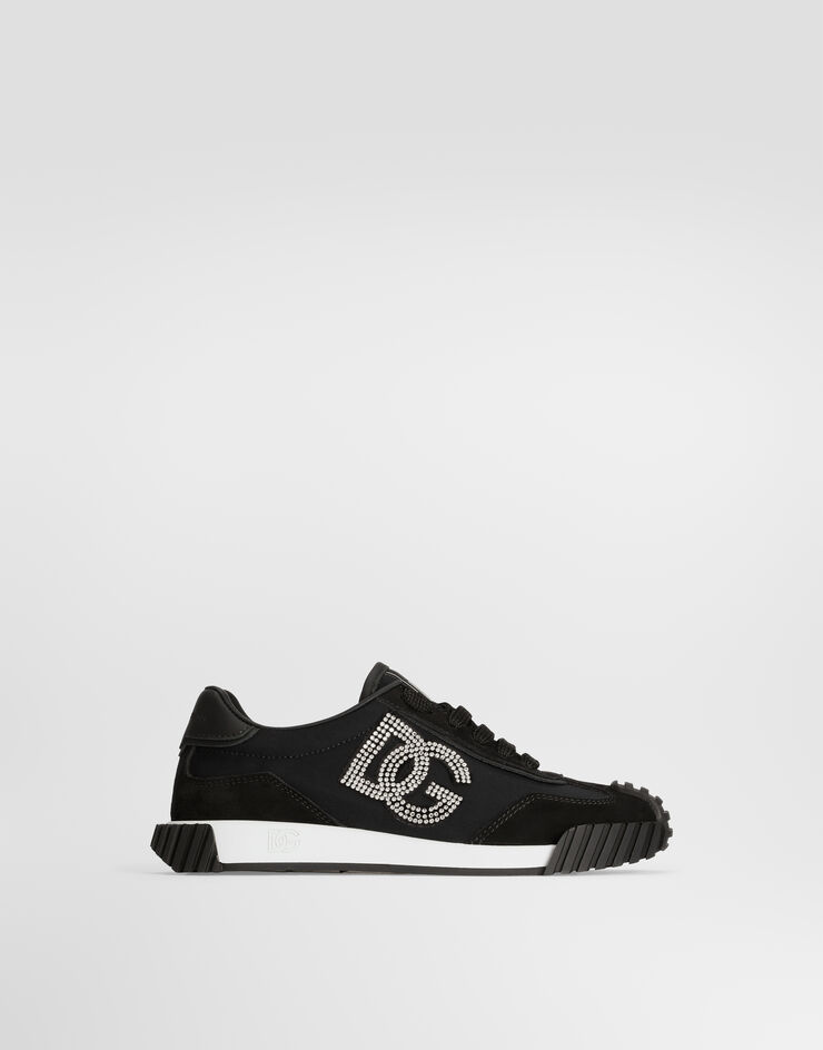 Dolce & Gabbana سنيكر DG Athletic من جلد عجل شمواه Dolce & Gabbana سنيكر DG Athletic من جلد عجل شمواه Black D11450A0680