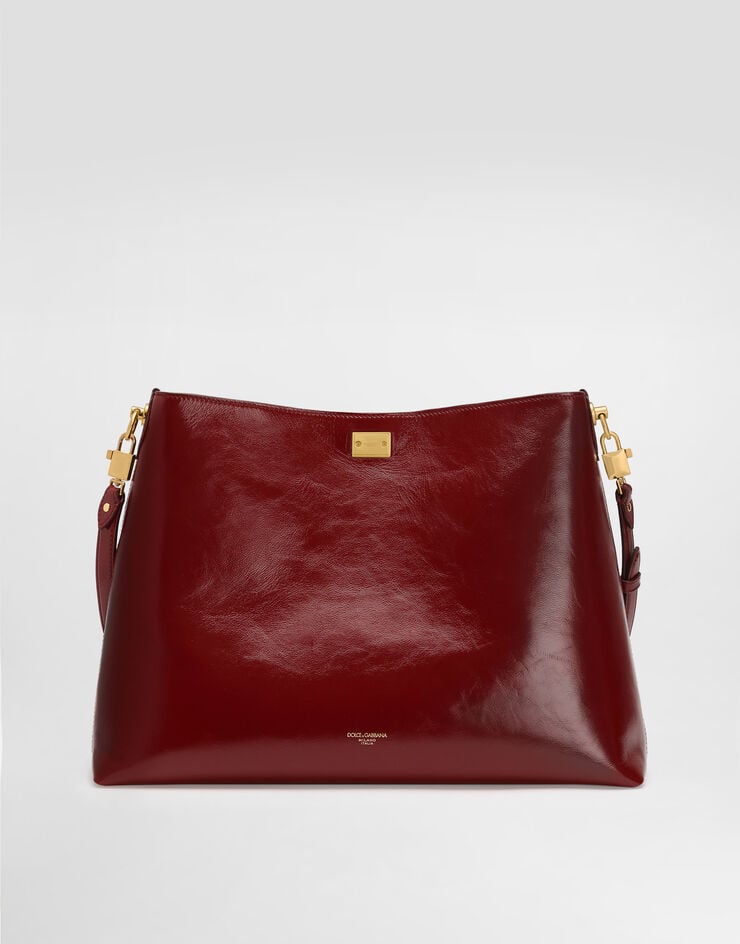 Dolce & Gabbana Large Vittoria calfskin shoulder bag Dolce & Gabbana Large Vittoria calfskin shoulder bag Red BB7942AZ000