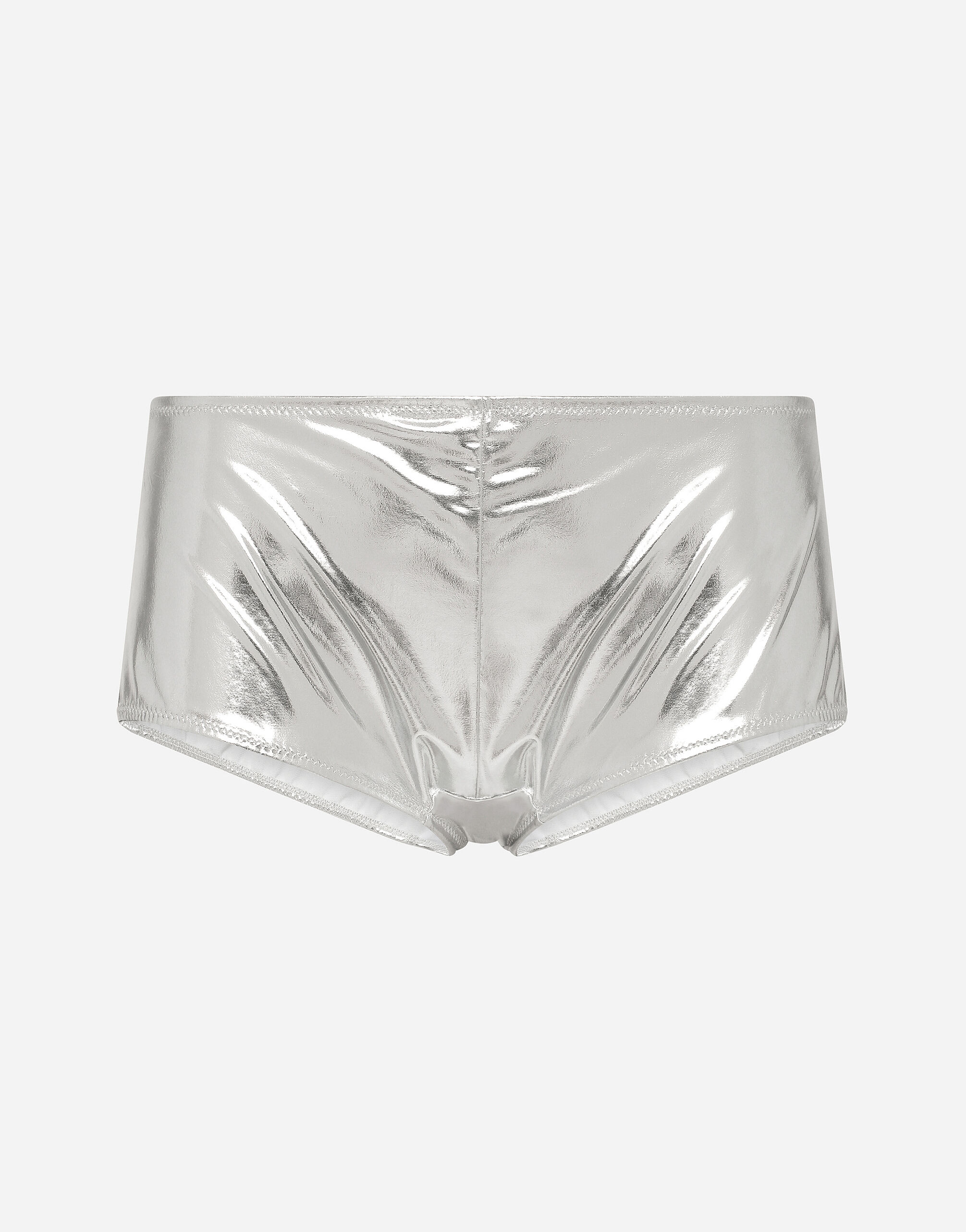 Dolce & Gabbana White Silk Stretch Panty Balconette Bra Underwear main image 1