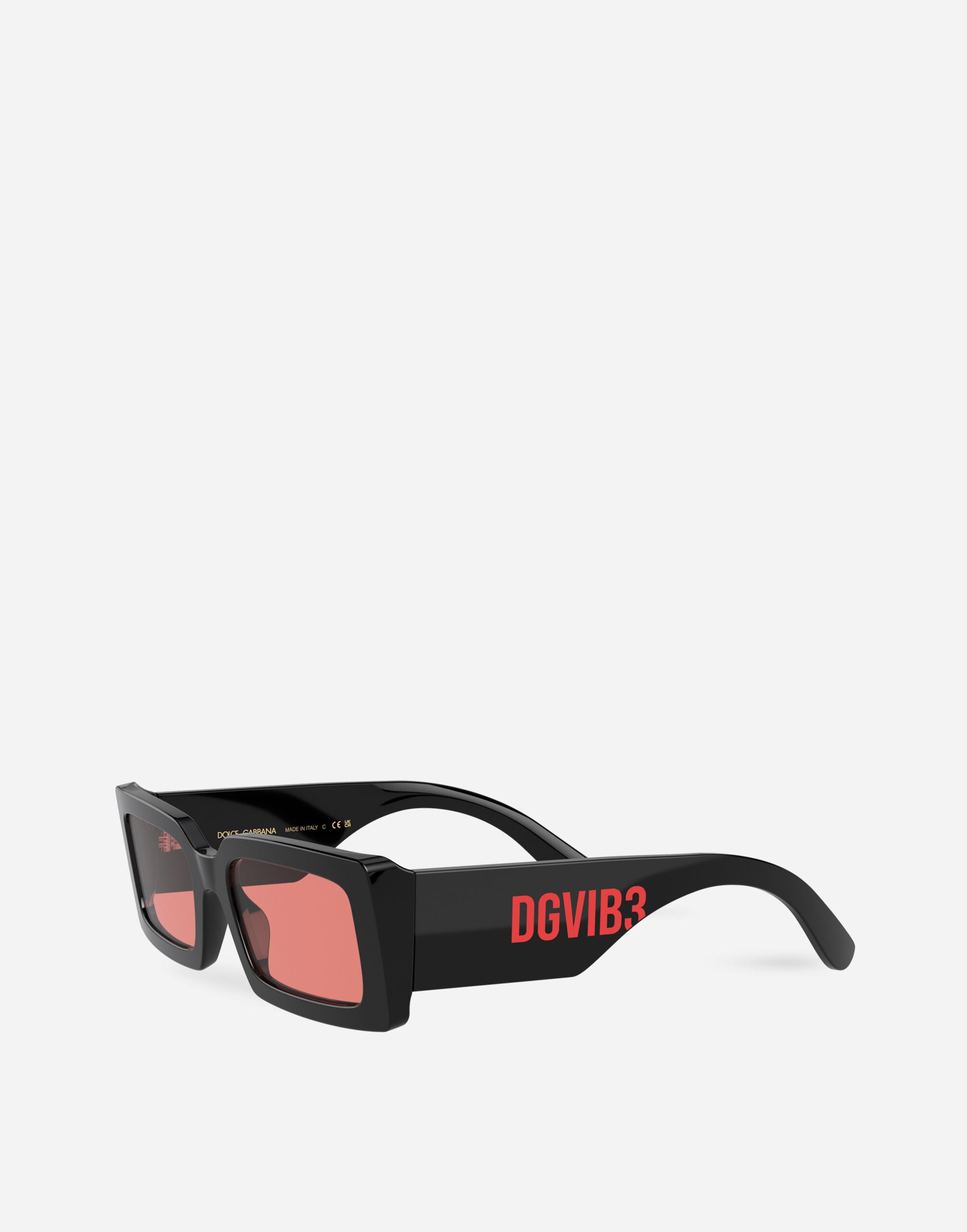 Dolce & Gabbana DG VIB3 Sunglasses Black F9R72ZGH095