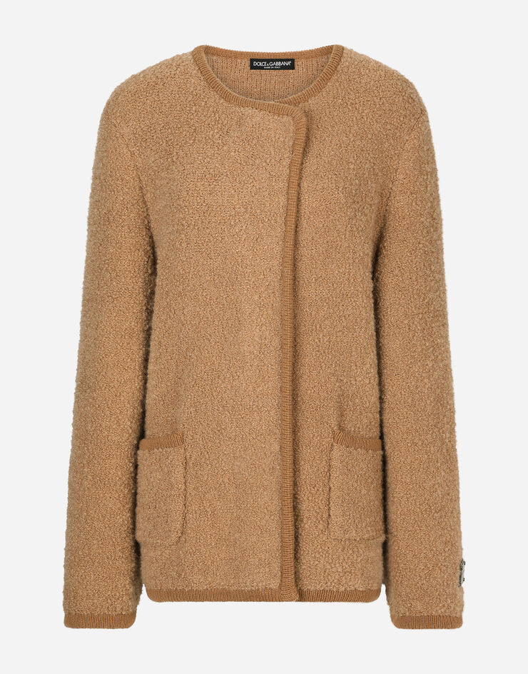 Dolce & Gabbana 羊驼毛与羊绒双排扣夹克 多色 FXL94TJFMR3