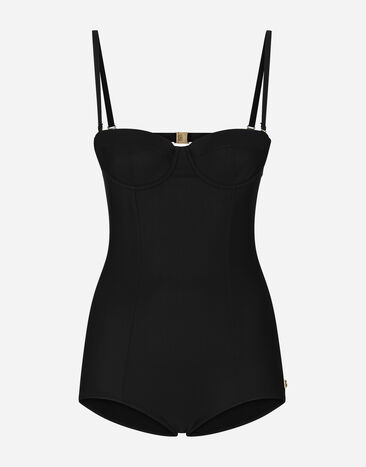 Dolce & Gabbana Balconette one-piece swimsuit Print O8A54JFSG9R