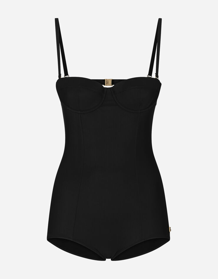 Dolce & Gabbana Maillot de bain une pièce balconnet Noir O9A13JONO12