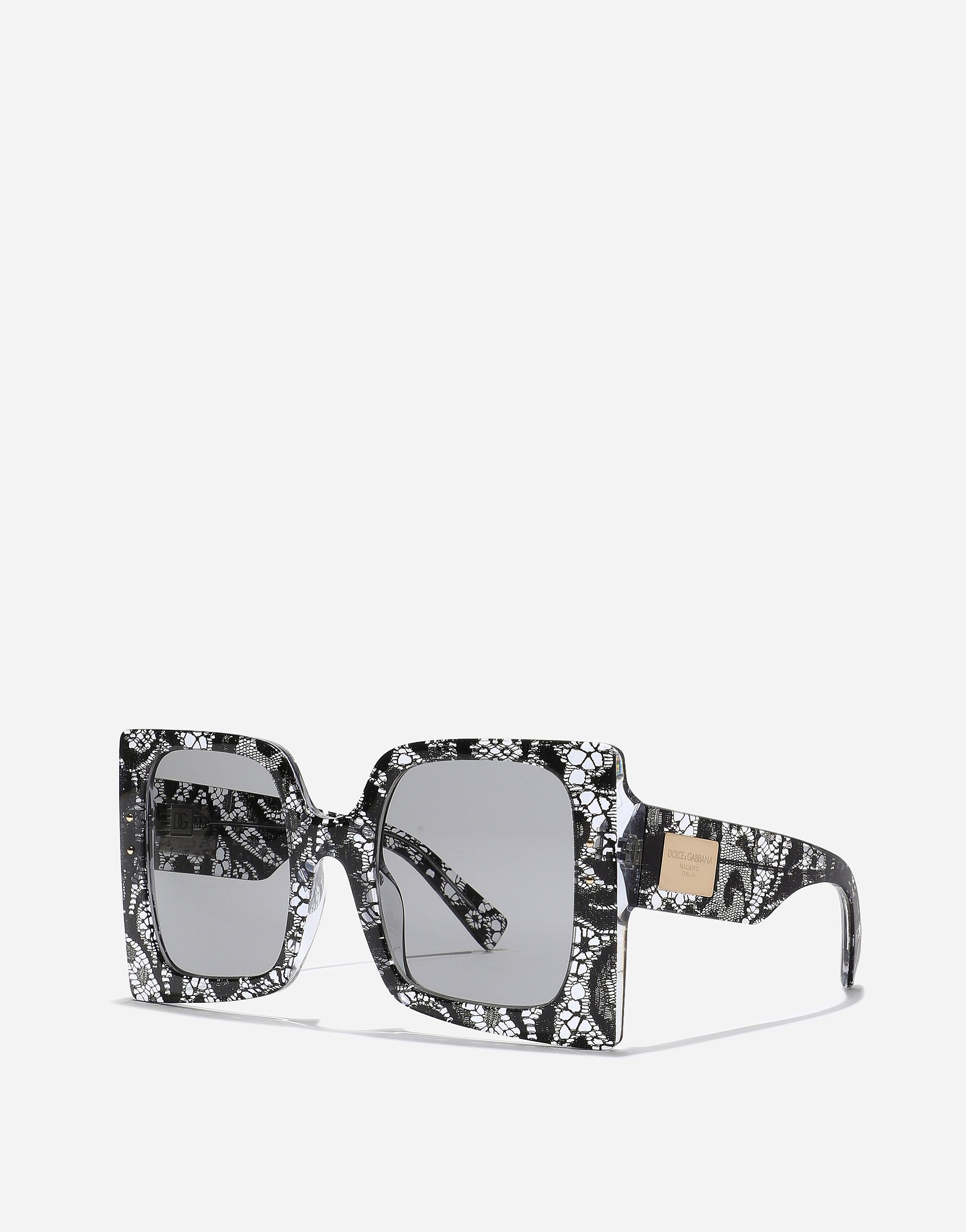 DNA sunglasses in Black Lace for Women Dolce Gabbana US