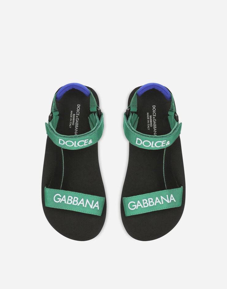 Dolce & Gabbana Sandales en gros-grain Multicolore DA5189AB028