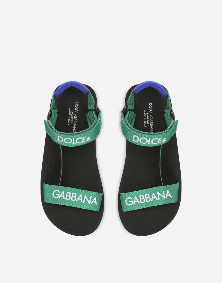 Dolce & Gabbana صندل بملمس محبب متعدد الألوان DA5189AB028