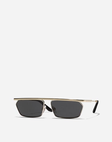 Dolce & Gabbana Metal Classic Sunglasses Gold VG2327VM387