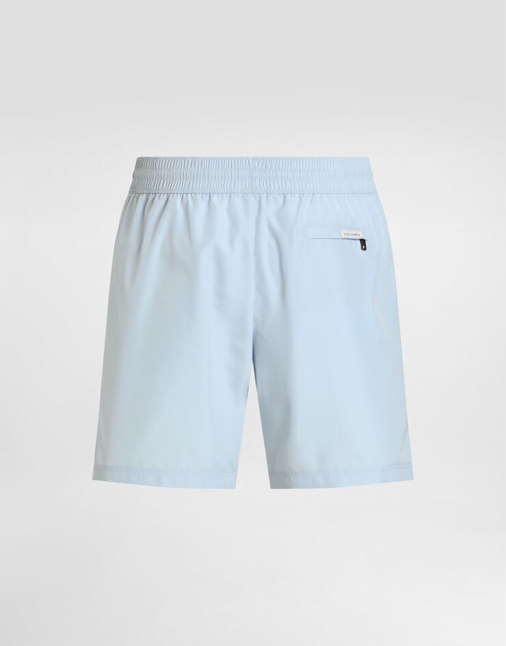 Dolce & Gabbana Swim boxer shorts in fabric Dolce & Gabbana Swim boxer shorts in fabric Azure M4F57TON0CZ