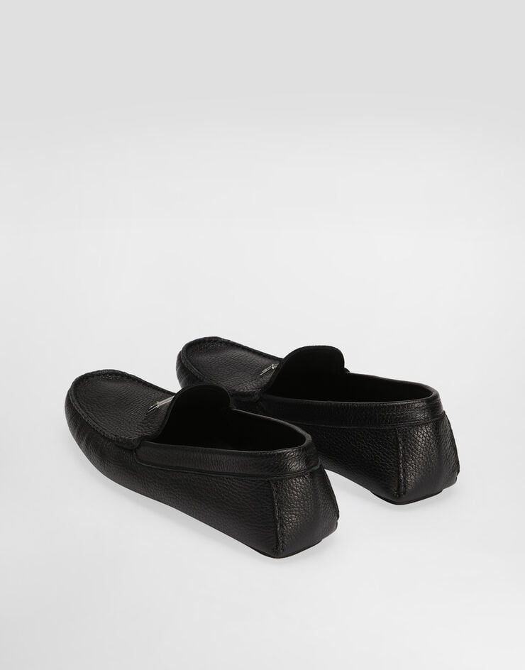 Dolce & Gabbana Deerskin driver shoes Black A50596A8034