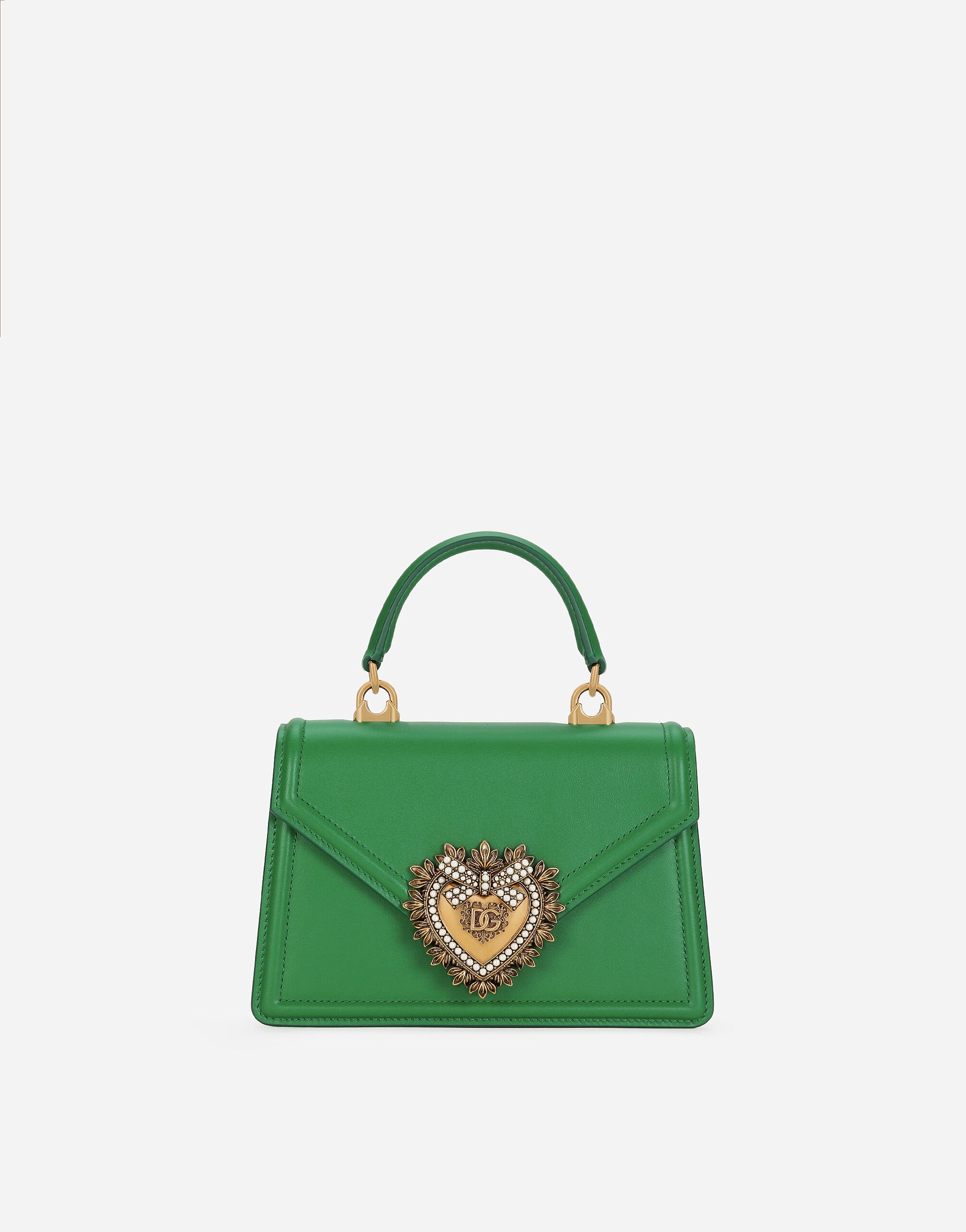 Dolce & Gabbana Small Devotion top-handle bag Green BB7158AW437