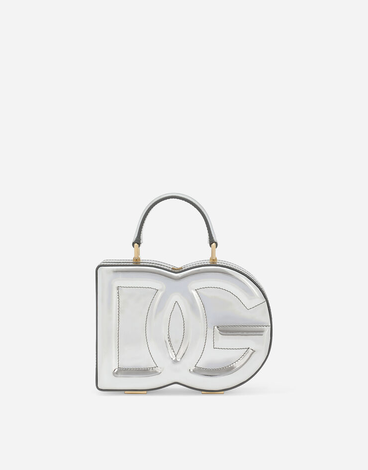 Dolce & Gabbana DG Logo Bag crossbody box bag Silver BB7544AY828