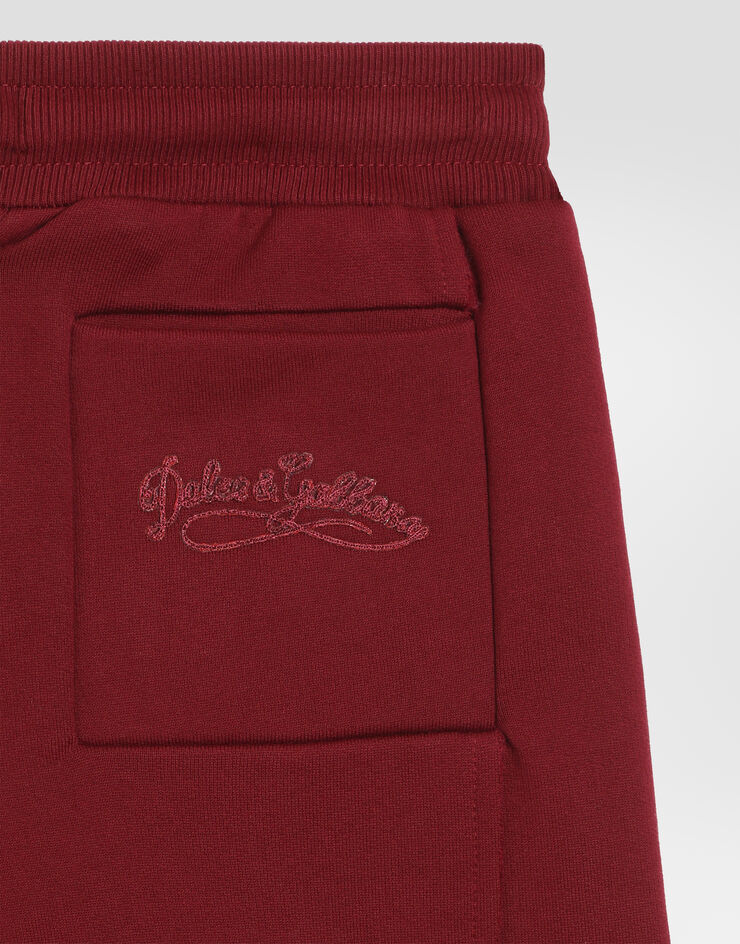 Dolce & Gabbana Fleece trousers Dolce & Gabbana Fleece trousers Red L5JPI6G7QNV