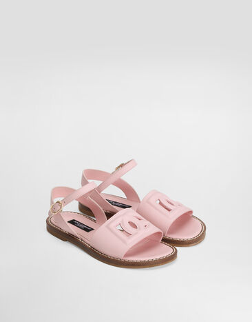 Dolce & Gabbana Sandalias en piel de becerro Pink D11308A1223
