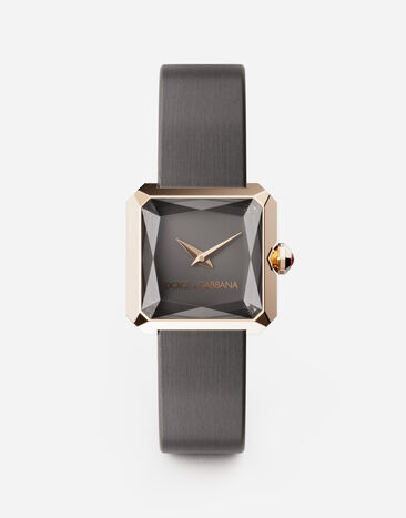 Dolce & Gabbana Gold watch with silk strap Gold WRMR1GWMIXC