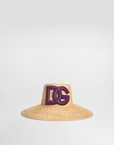 Dolce & Gabbana Raffia hat Multicolor FH675ZGDDA1