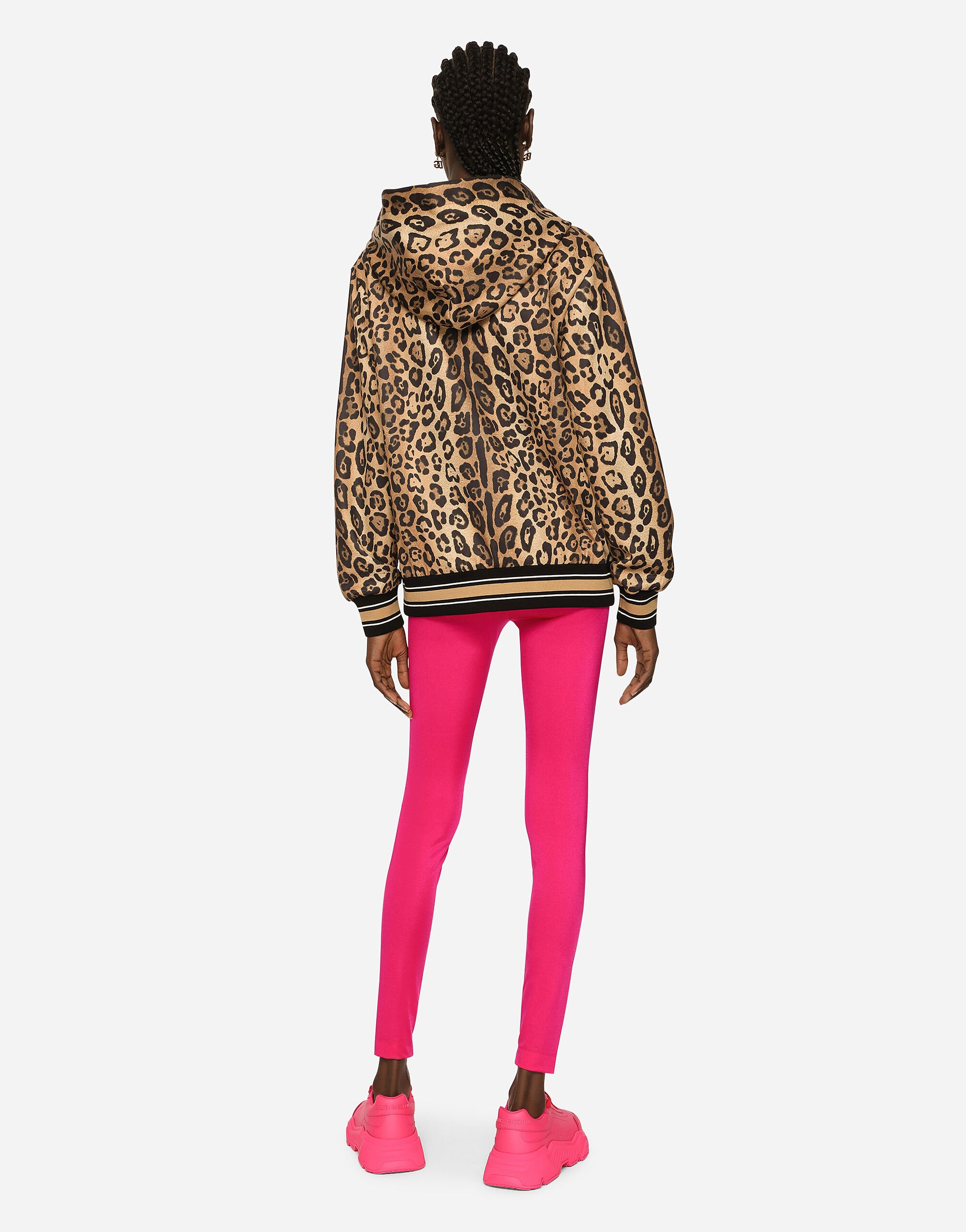 Leopard print hoodie | Crespo Leo Dolce&Gabbana