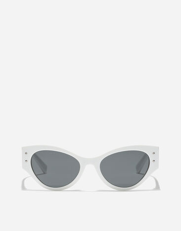 Dolce & Gabbana DG LOGO PLAQUE Sunglasses White VG448HVP287