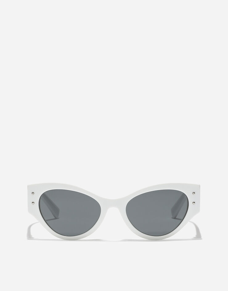 Dolce & Gabbana DG LOGO PLAQUE Sunglasses White VG448HVP287