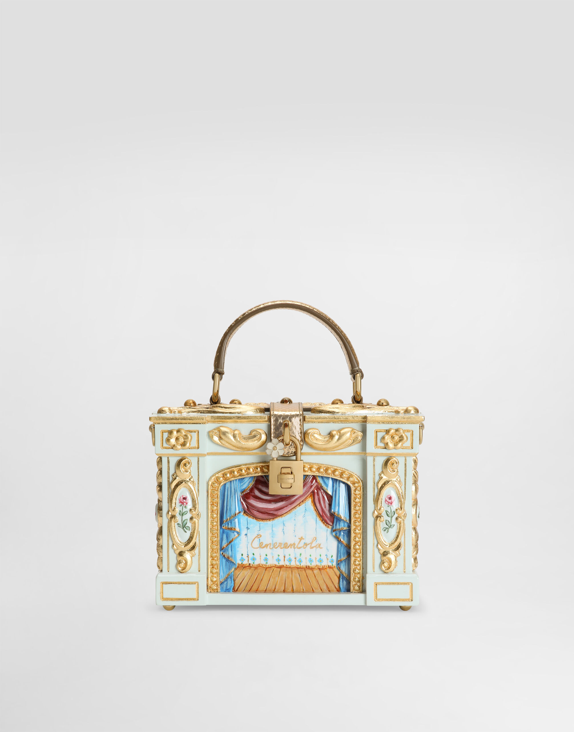 【超美品】DOLCE&GABBANA （ドルチェ＆ガッバーナ)かごバッグ Dolce & Gabbana(ドルチェ&ガッバーナ) かごバッグ(レディース