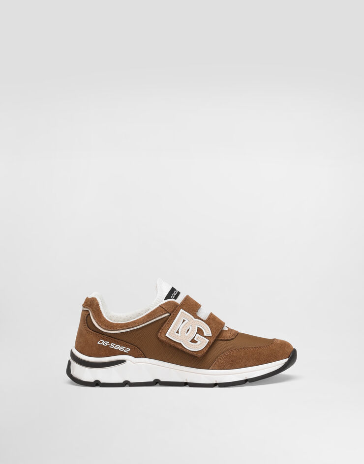 Dolce & Gabbana DG running split calfskin sneakers Multicolor DA5187AA954