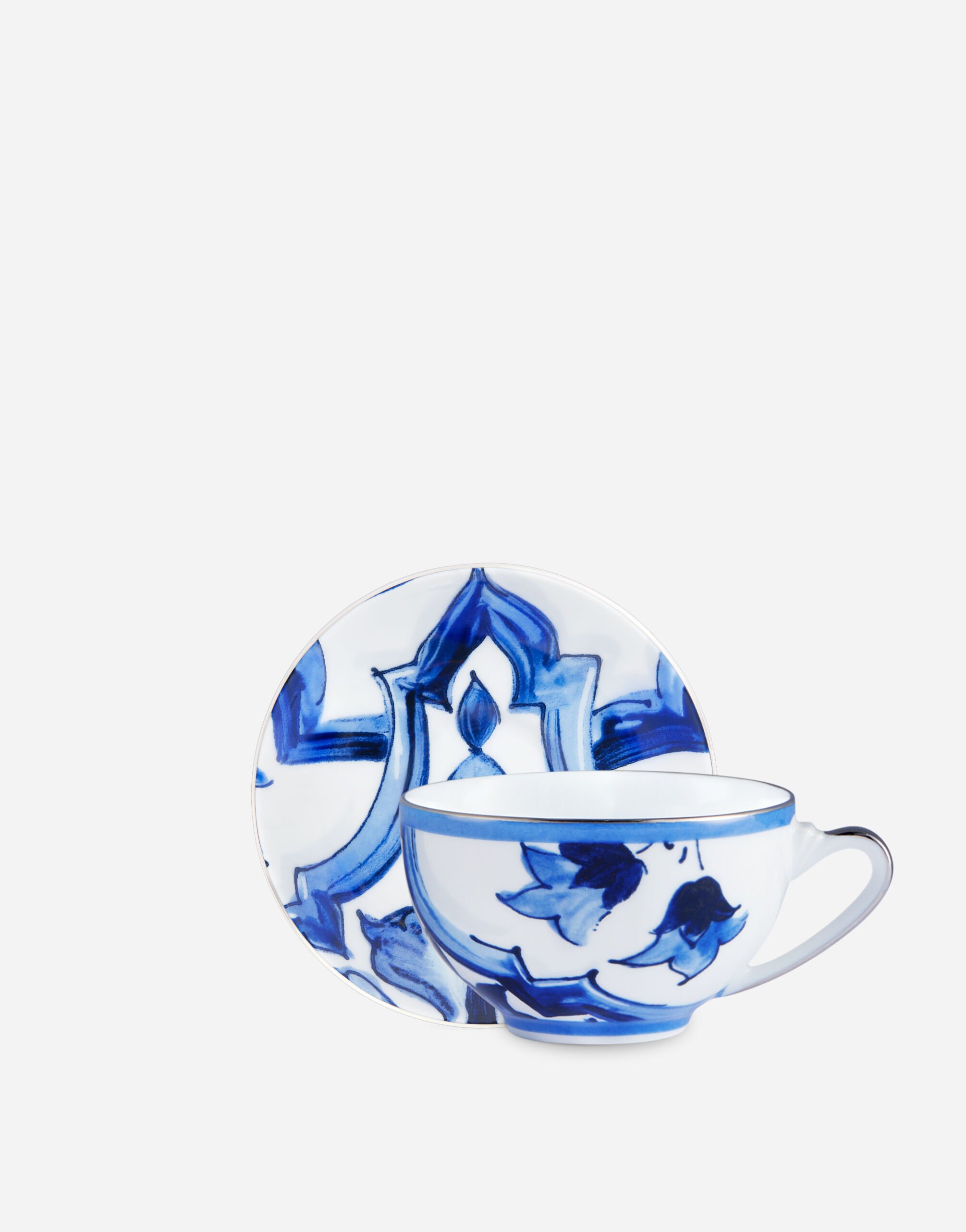 Dolce & Gabbana Porcelain Tea Set Multicolor TC0S09TCAK3