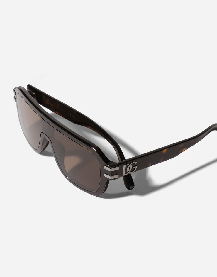 Dolce & Gabbana DG GRIFFE サングラス ブラウン VG4507VP273