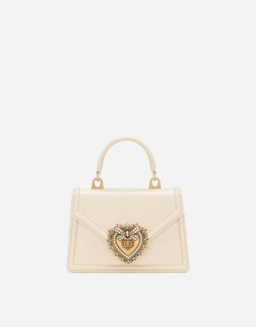 Dolce & Gabbana Small Devotion top-handle bag White BB6711AV893