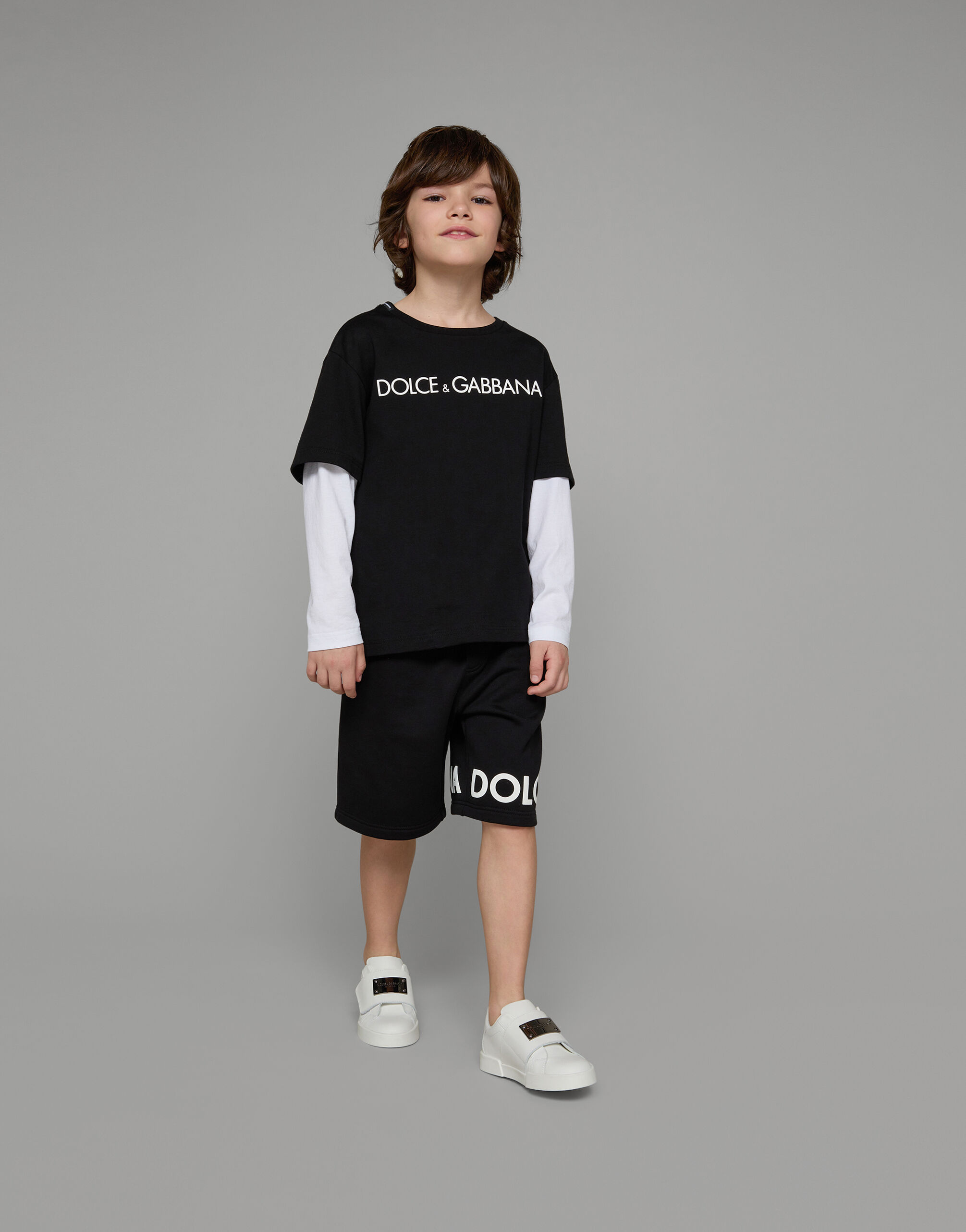 DOLCE&GABBANA ロングTシャツ DOLCE&GABBANA - 本物ドルチェアンドガッバーナDOLCE&GABBANA