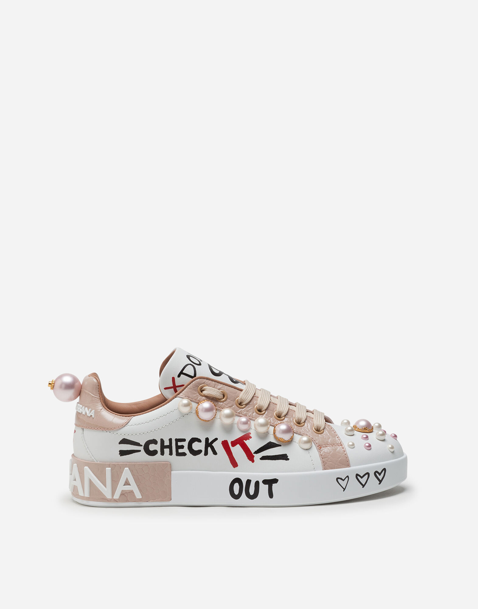 Dolce gabbana pearl sneakers online
