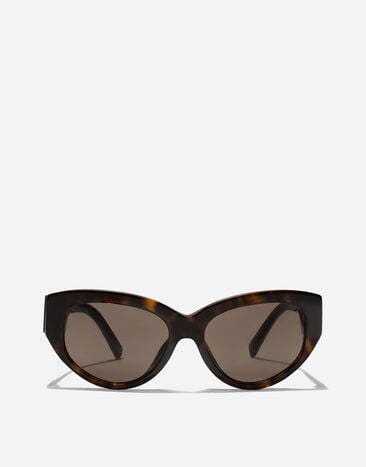 Dolce & Gabbana DG Crossed Sunglasses Havana VG4514VP273