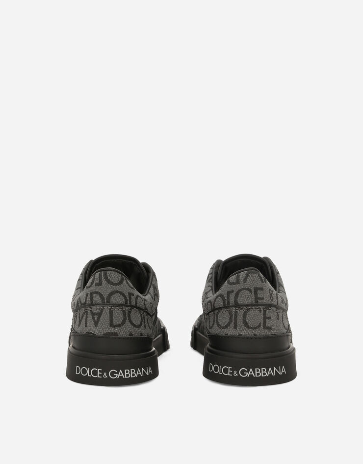 Dolce&Gabbana Sneakers New Roma in pelle di vitello Multicolore DA5090AM924